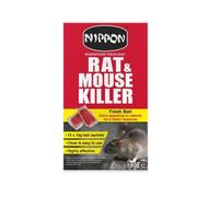 Rat & Mouse Killer Bait Sachets Nippon Rodent Pest Control 15 x 10g