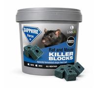 Rat & Mouse Poison Bait Blocks 300g with Brodifacoum 0.0025%