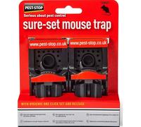 RAT MOUSE TRAP LITTLE NIPPER TRAPS BOX SNAP CAGE PRE BAITED EASY SET PEST STOP