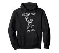 Rat Off To Ya Funny Mouse Costume For Men Women Pullover Hoodie