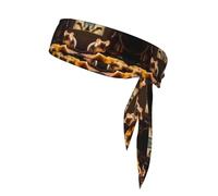 Rat Patterned Sports Headscarf, Unisex, Sweat-Absorbing Headband for Tennis, Volleyball, Jogging, Yoga