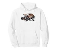 Rat Rod Builder Chopped Channeled Murdered Out Body Custom Pullover Hoodie