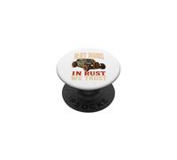 Rat Rod Garage Rust Mechanic Hotrod PopSockets Adhesive PopGrip