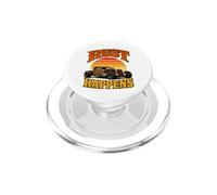 Rat Rod Garage Vintage Rust Hotrod PopSockets PopGrip for MagSafe