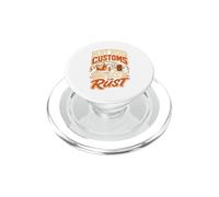 Rat Rod Garage Vintage Rust Hotrod PopSockets PopGrip for MagSafe