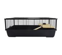 Little Friends Grosvenor XL Small Animal Cage - Black, Black