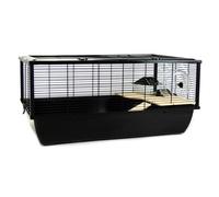 Little Friends The Belfry XL Small Animal Cage - Black, Black
