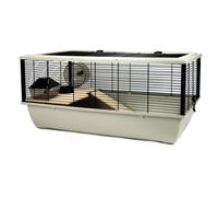 Little Friends The Belfry XL Small Animal Cage - Black, Black