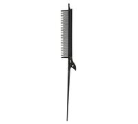 Rat Tail Teasing Clip Comb, Highlighting Comb Hair Styling Tool for Hair Clipping, Highlights and Hair Combing (26.5 X 2.5cm) Black