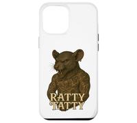 Rat Tattoo Biker Goth Alt Motorcycle Tattooed Ink Funny Case for iPhone 12 Pro Max