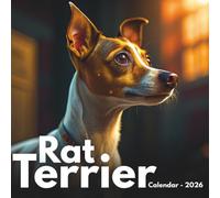 Rat Terrier Calendar 2026: A Year of Charm, Loyalty, and Tail-Wagging Organization