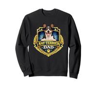 Rat Terrier Dad Design Funny Rat Terrier Dog Lovers Sweatshirt