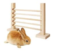 Rat Toys Rabbit Jump Bar Wooden, Adjustable Hurdles Training Rabbit Toys, Pet Obstacle Exercise Course for Small Animals