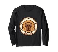 Rat View Barn Hunt Dog Nose Funny Design Long Sleeve T-Shirt