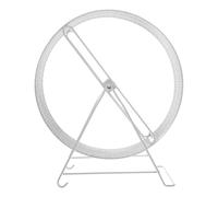 Rat Wheel for Cage Iron Squirrel Toys Accessories Wheel Silent Hamster Exercise Wheel Rodent Wheel for Squirrels Hamsters Exercise Wheel for Squirrels 21 Inches Black(36.50X32.00X19.00CM)