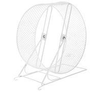 Rat Wheel for Cage Iron Squirrel Toys Accessories Wheel Silent Hamster Exercise Wheel Rodent Wheel for Squirrels Hamsters Exercise Wheel for Squirrels 21 Inches Black(26X15X28.5CM)