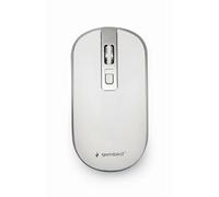 RATÃ"N Ã"PTICO INALÁMBRICO 800-1600 DPI, 4 BOTONES, BLANCO MUSW-4B-04-WS