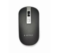 1 pcs x GEMBIRD - MUSW-4B-06-BS - Optical mouse, black,silver, USB A, wireless,