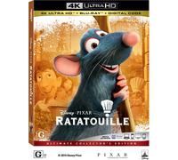 RATATOUILLE (4K UHD Blu-ray) Patton Oswalt Ian Holm Lou Romano (US IMPORT)