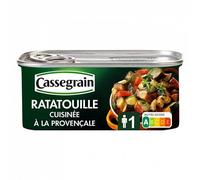 Ratatouille Cooked in Provenzale 1/4 185g Cassegrain Pack of 2