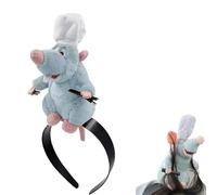 Ratatouille Headband, Cute Mouse Ears Hair Accessories for Girls and Women, Themed Parties, Cosplay Events, Disneyland Visits, Photo Shoots, Gifting