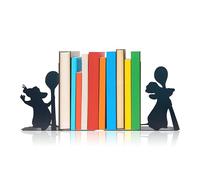Ratatouille Inspired Decorative Bookends - Versatile Kitchen and Home Décor, 6.5x5.9x1.2 Inches, Ideal for Ratatouille Birthday Decorations and Mouse Themed Gifts