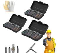 Ratchet 24-in-1 Screwdriver Set Precision Meets Versatility, 24 in 1 Magnetic Ratchet Screwdriver Set, Multi Bit Ratcheting Screw Driver Sets for Furniture Computer Work (3)