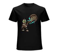 Ratchet and Clank Game Character Clank T-Shirt Unisex Gift Men's Black Tees L