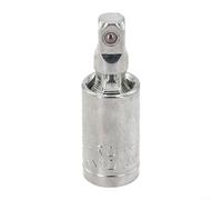 Ratchet Angle Extension Bar Socket Adapter with Rotating Joint Compatible with Standard Drive Sizes (1-4)