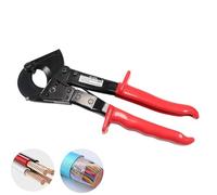 Ratchet Cable Cutter, Heavy Duty Wire Cutter for Copper & Aluminum Cable Up to 240mm², One-Hand Operation Tool with Safety Release for DIY & Electrical Work