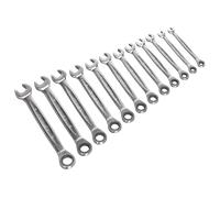 Ratchet Combination Spanner Set 12pc - Metric - Platinum Series - Sealey AK63922