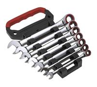 Ratchet Combination Spanner Set 7pc Metric Platinum Series