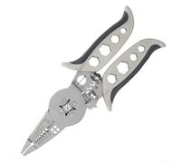 Ratchet Crimping Tool for Electrician Wire Strippers, Heavy-Duty Multi-Functional Pliers with Ergonomic Grip, Chrome Vanadium Steel Cable Cutter for Stripping