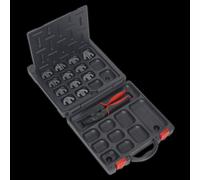 Ratchet Crimping Tool with Jaws and Storage Case