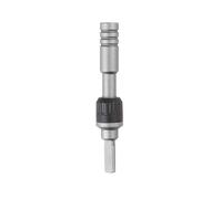 Ratchet driver, fits both flat bits and standard ¼ inch bits