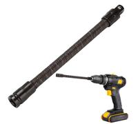 Ratchet Extension Bar 1/2 Inch Sleeve Extension Rod Socket Extender Bendabl | 1/2 Inch Drive Socket Driver Handle For Narrow Space Corner Home Garage Mechanic Bolt Fastener Plumbing Appliance Ratchet Ext