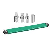 Ratchet Extension Wrench | Adjustable Manual Offset Extender | Tight spaces tool, auto repair equipment, machinery maintenance, home workshop, durable precision