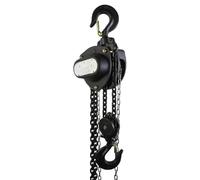 Ratchet Lever Hoist, Manual Chain Lever Hoist Manganese Steel Chain Double Hook Black Load 1-5t Chain 3-9m(1t With 6m Chain)