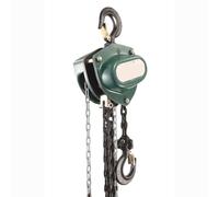 Ratchet Lever Hoist, Manual Lever Hoist Double Pawl Brake Alloy Steel Chain Puller 1T 2T 3T 5T Capacity Green 3M 6M Chain Pack of 1(3t With 3m Chain)