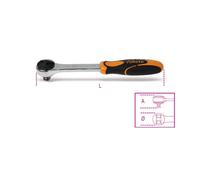 RATCHET REVERSIBLE WITH BASE PAINTING MALE 3/8" CHROME ITEM 910/55Q