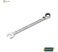HAZET 606-12 180.3 mm 12-Point Traction Profile Ratcheting Combination Wrench - Chrome-Plated