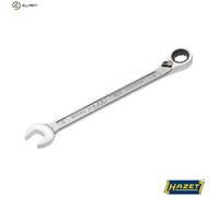 HAZET 606-13 193.2 mm 12-Point Traction Profile Ratcheting Combination Wrench - Chrome-Plated