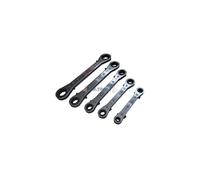 Ratchet Ring Spanner Set Metric Sizes Te075 - 621mm Spanners Flat 5 5pc Wrench - ratchet ring set spanner 621mm spanners metric flat 5 5pc wrench