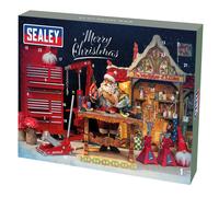 Ratchet, Screwdriver, Hex Key & Bit Set 35pc Advent Calendar