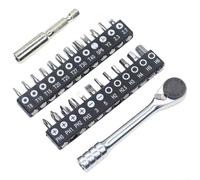 Ratchet Screwdriver Set 72-Tooth Dual Head for mini Wrench for Electronics - Magnetic Bit Holder Bike Repair Tool 108mm(D)