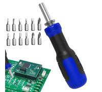 Ratchet Screwdriver Set,Magnetic 13-in-1 Portable Precision | Multi Tool Screwdriver Ratcheting Set - for Automotive Furniture Appliance HVAC Assembly Repair DIY Projects