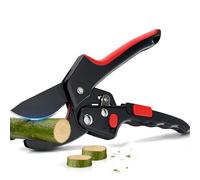 Ratchet Secateurs Heavy Duty SK-5 Steel Pruning Shears for GardeningRatchet Secateurs for Gardening Heavy Duty Powerful Garden Secateurs Sharp SK-5 Steel Pruning Shears & Garden Scissors