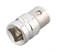 Ratchet Socket Adapter for DIY Tools, Converts Socket to Hex Bit Holder, Complies with ISO/ANSI Standards (3/8 * 8mm)
