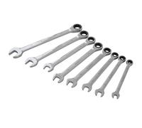 Ratchet Spanner Set, 8 Piece Bluespot Tools Multi One Size