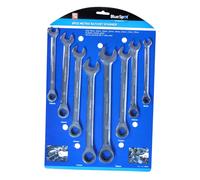 Ratchet Spanners. Blue Spot 8Pce 8-19Mm Ratchet Spanners
